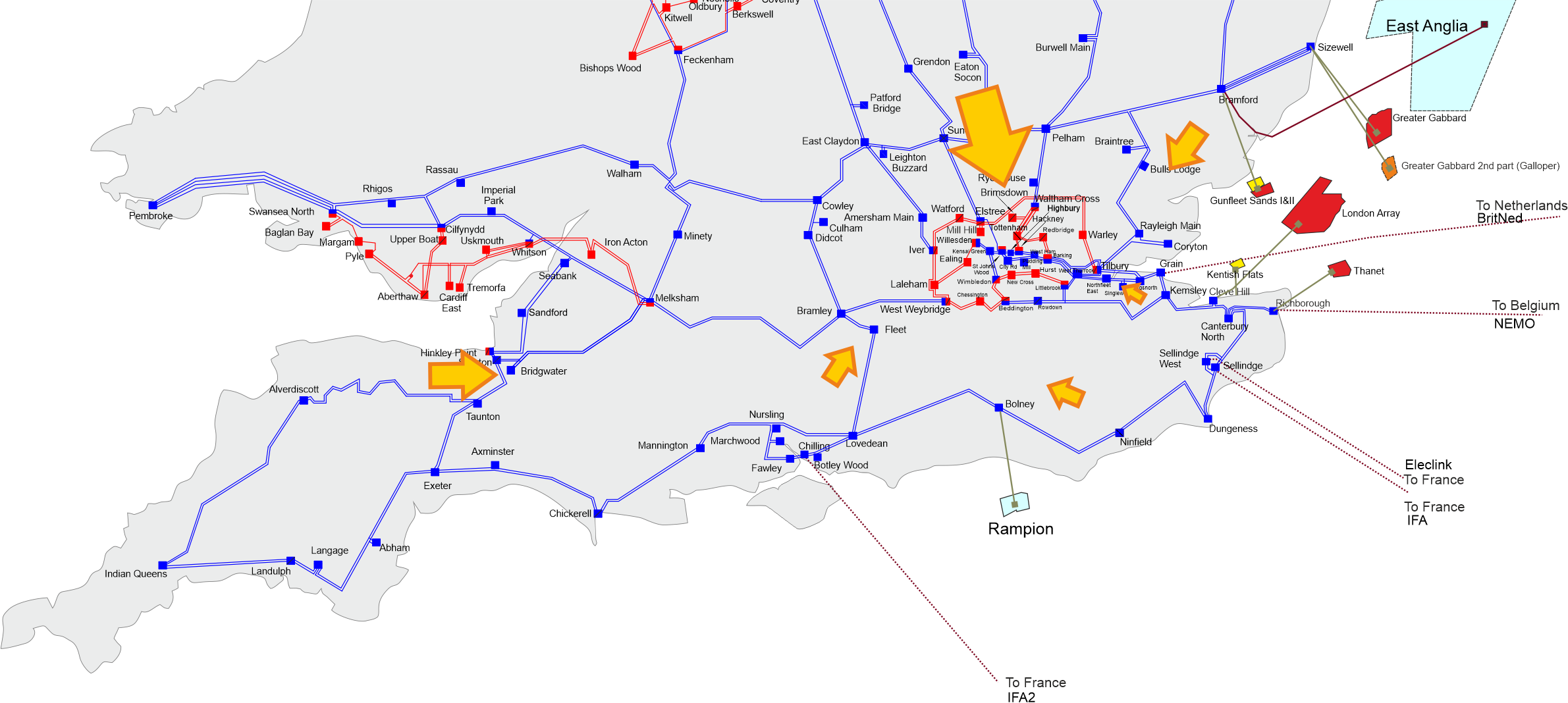 ETYS 2023 - South map