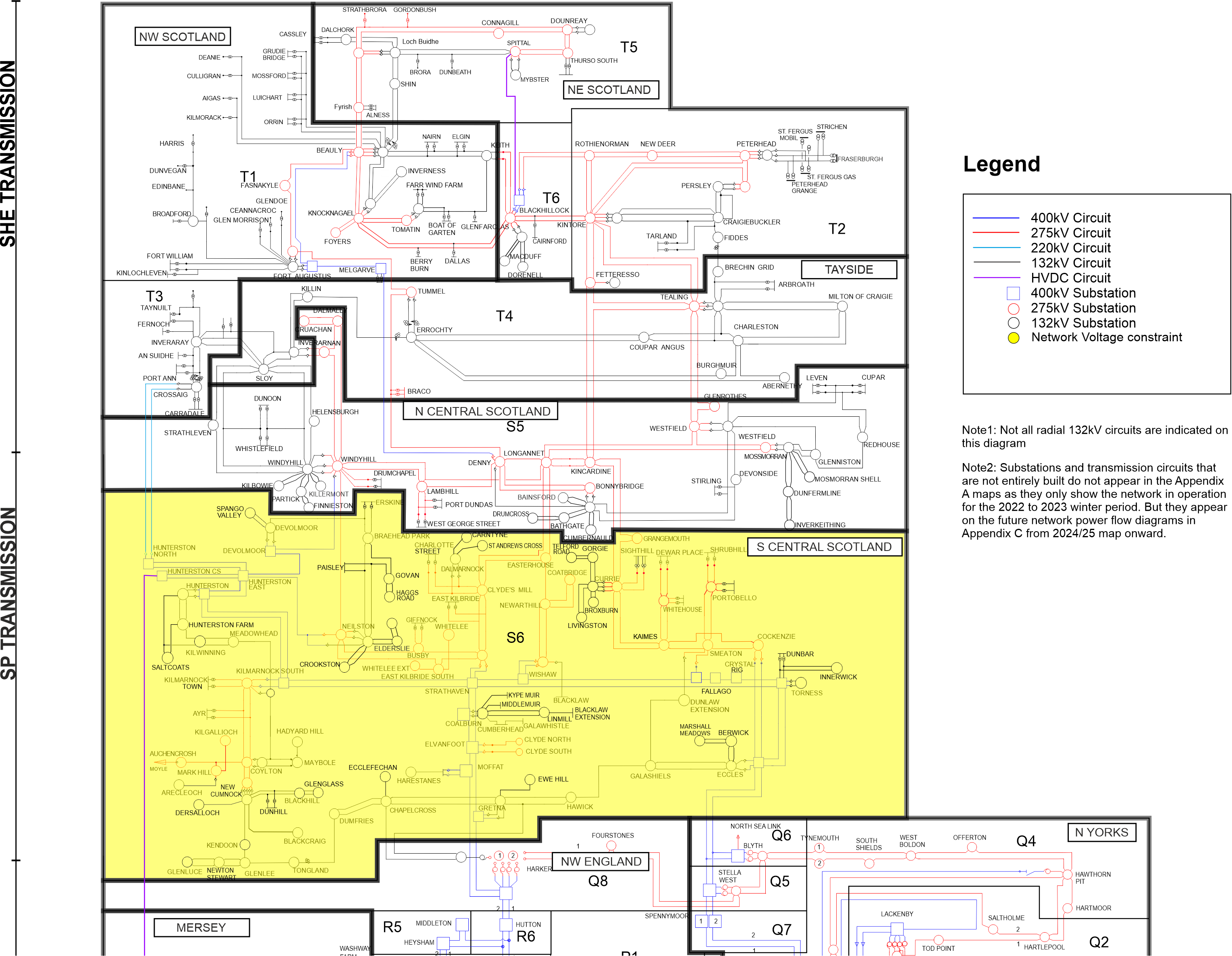 Voltage screening graphic Scotland